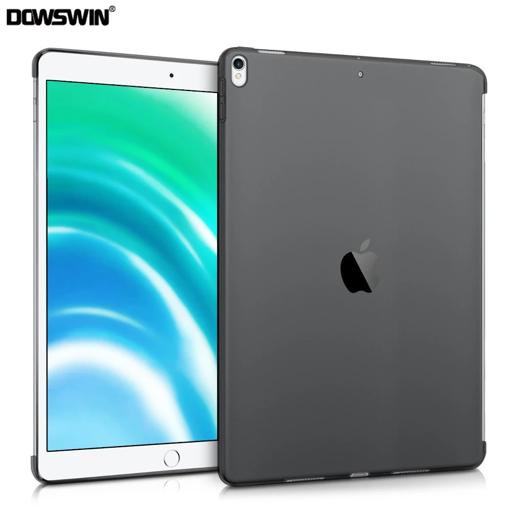 

DOWSWIN for ipad pro 10.5 case,soft tpu back cover crystal transparent cover for ipad 10.5 inch silicone 10.5 case for ipad