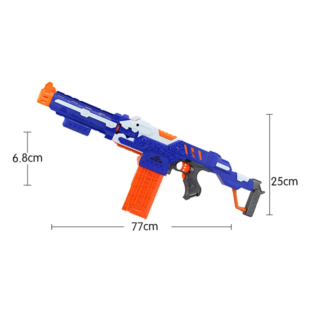 Забавные мягкие пулевые игрушки детские электрические всплески для Nerf пистолет игрушка стрельба пистолет снайперская винтовка детский подарок