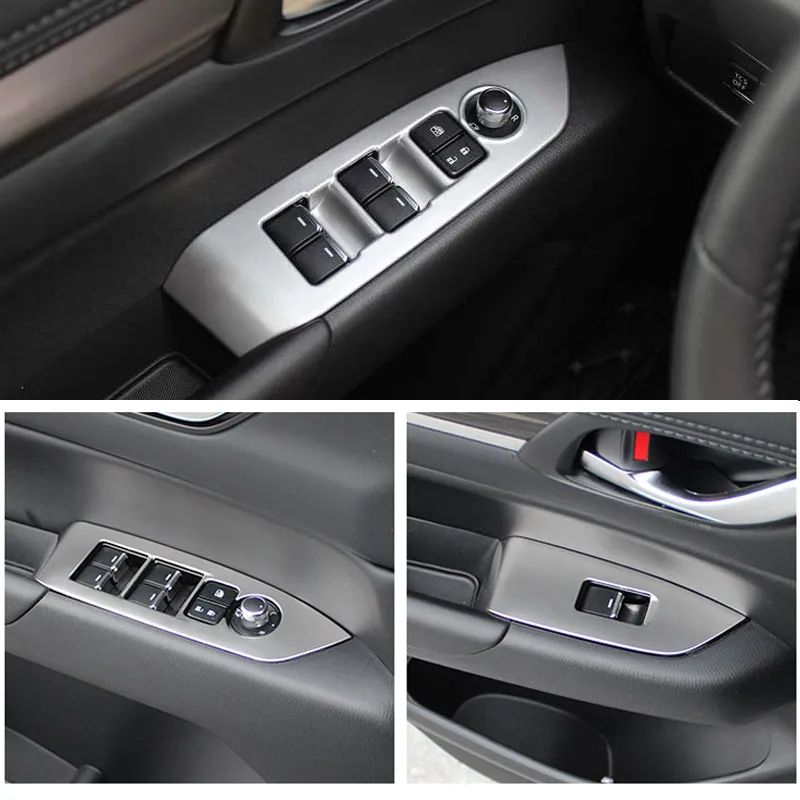 Vtear-For-Mazda-CX-5-CX5-2017-2018-Inner-door-armrest-Car-Window-Switch-Adjust