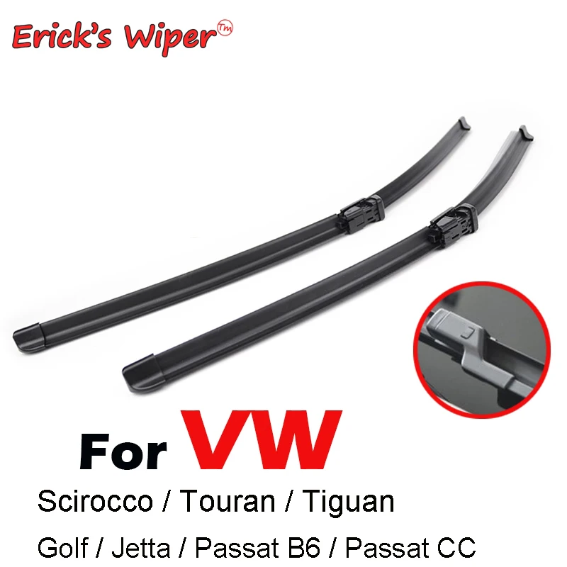 Erick's Wiper Lhd Front Wiper Blades For Vw Golf 5 6 Passat B6 Cc Scirocco  Jetta Touran Tiguan Windshield Windscreen Window - Windscreen Wipers -  AliExpress