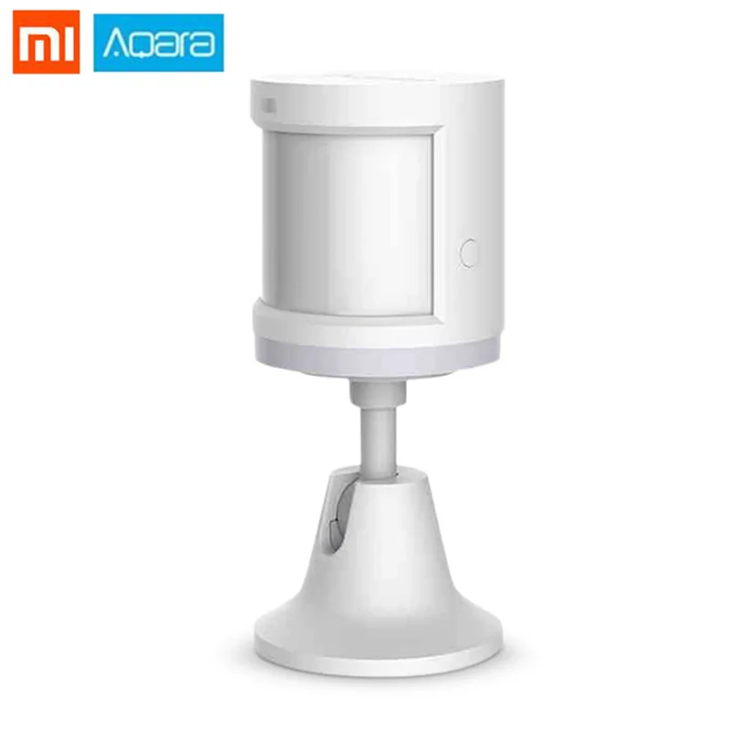 

New Xiaomi Aqara Human Body Sensor Smart Body Movement Motion Sensor holder stand Zigbee Connection Mi home App via Android&IOS