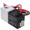 1Pc eléctrico de acero inoxidable válvula de solenoide de nuevo solenoide Válvula de DC 12V 1/8 