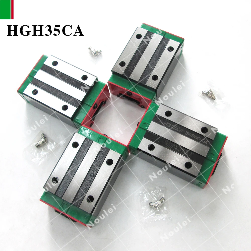 

HIWIN HGH35CA linear slide block for HGR35 guide rail High efficiency of CNC parts HGH35
