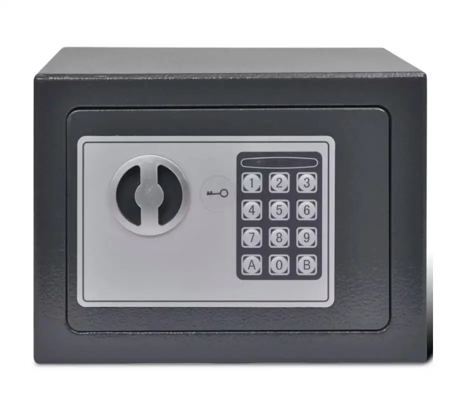 

VidaXL Highly Secure Electronic Safe Is Perfect For Home Use Office Equipped With 2-Bolt Locking Mechanism Furniture Accessories