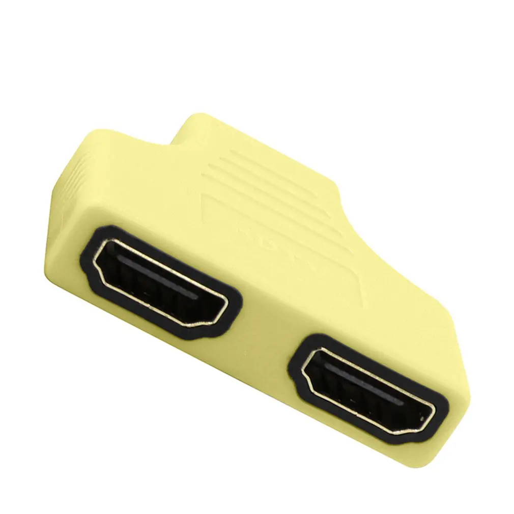

1080P HDMI Ports Male to 2 Female 1 In 2 Out Splitter Adapter Converter For TV 2019 Dropshipping