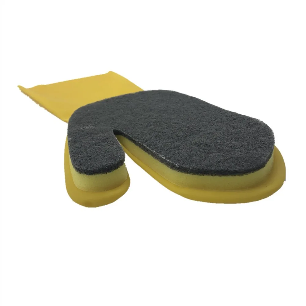 Washing Up Gloves Melamine Dish Sponge Dishwashing Glove Kitchen Garden Cleaning Magic Sponge Scouring Cloth Latex Gloves (11)