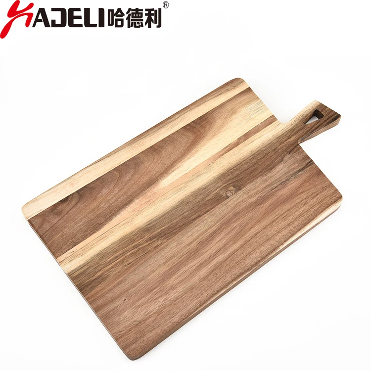 

BEEMSK Acacia Wood Cutting Board Large Wood chopping board Divine Bread Plate Creative Kitchen Gadgets magic defroster tabua