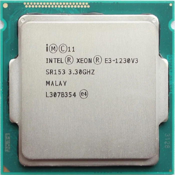 Процессор Intel Xeon E3 1230 V3 3 ГГц четырехъядерный LGA1150 процессор для настольного