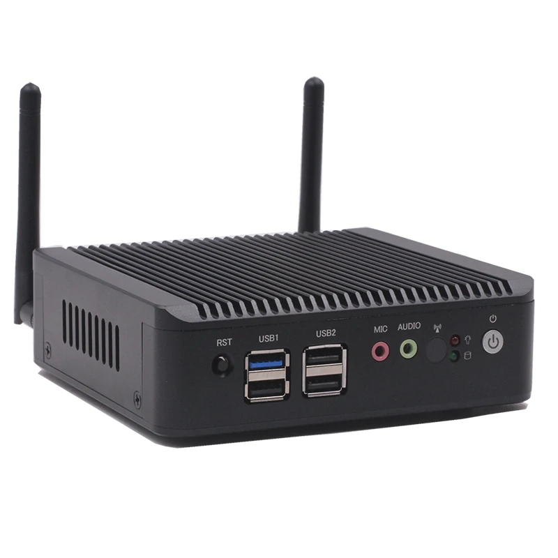 Хит продаж 2018 встроенный мини ПК с 1 * RJ45 RS232 Com 2 Lan портом sup wifi/3G модулем|Мини ПК| |