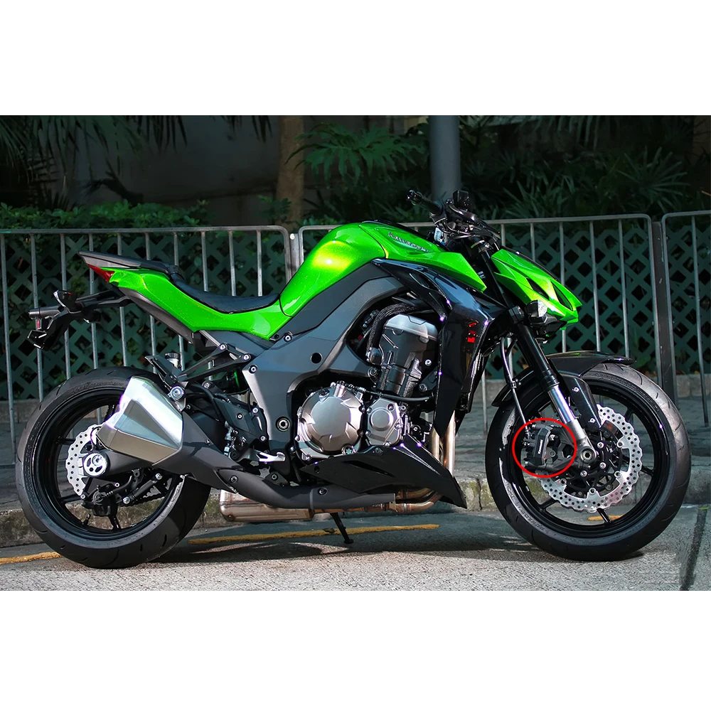 SMOK для Kawasaki Z800 Z800E 2013 2016 аксессуары мотоциклов передний тормозной диск суппорт
