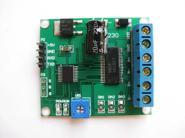 

Stepping Motor Driven Serial Port Robot 2A Current 7~25V DC