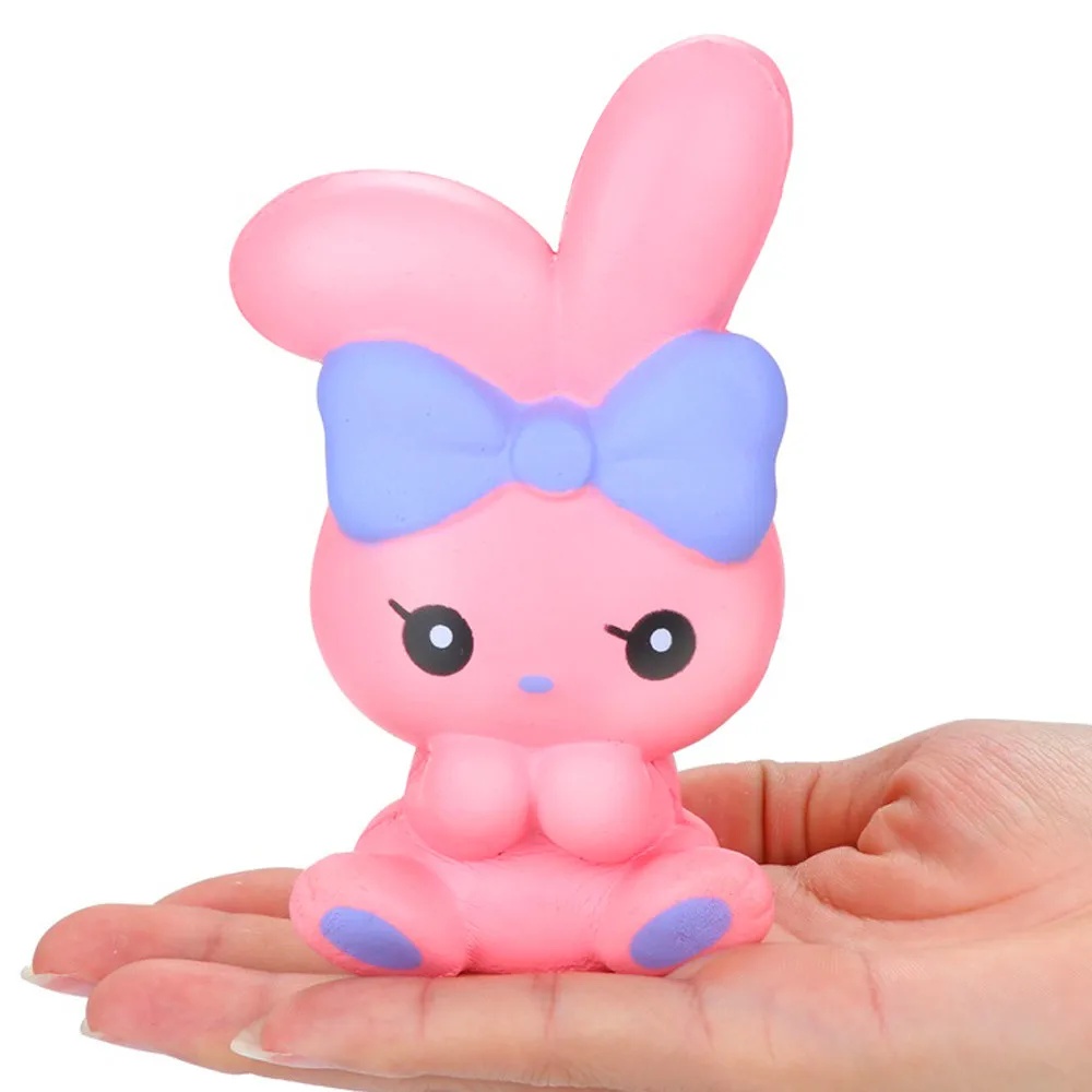 Squishies очаровательны мультфильм кролик замедлить рост фрукты Ароматические снятие стресса игрушки JAN14