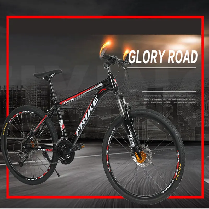 Sale New Adult 26 Inch 27 Speed Mountain Cross Country Bicycle Damping Disc Brakes Speed Car 0