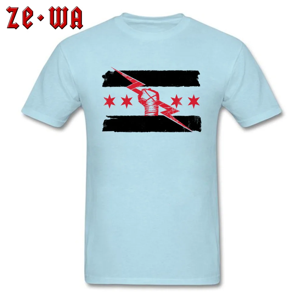 CM_Punk_Logo2 Company Normal Tees Round Collar Labor Day Pure Cotton Short Sleeve T Shirt for Male Print Tops Tees CM_Punk_Logo2 light