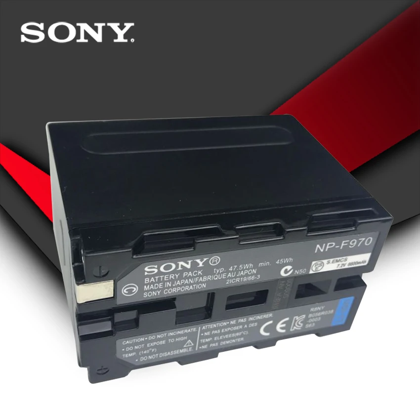 2 шт./лот sony NP-F970 NP F970 NPF970 Батарея F930 F950 F960 F770 F570 CCD-RV100 TRV58 DCR-TRV110K RV100 TRV58