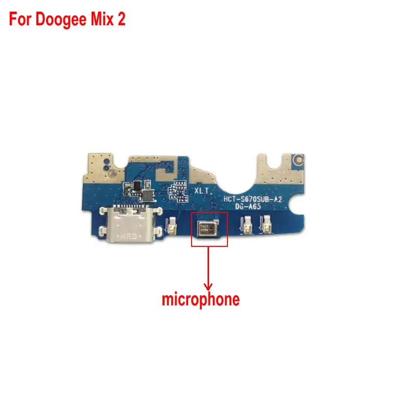 Мифология Для Doogee Mix/Mix 2/Mix Lite USB плата гибкий кабель док-коннектор для микрофона, зарядное устройство для мобильных телефонов - Цвет: For Doogee Mix2