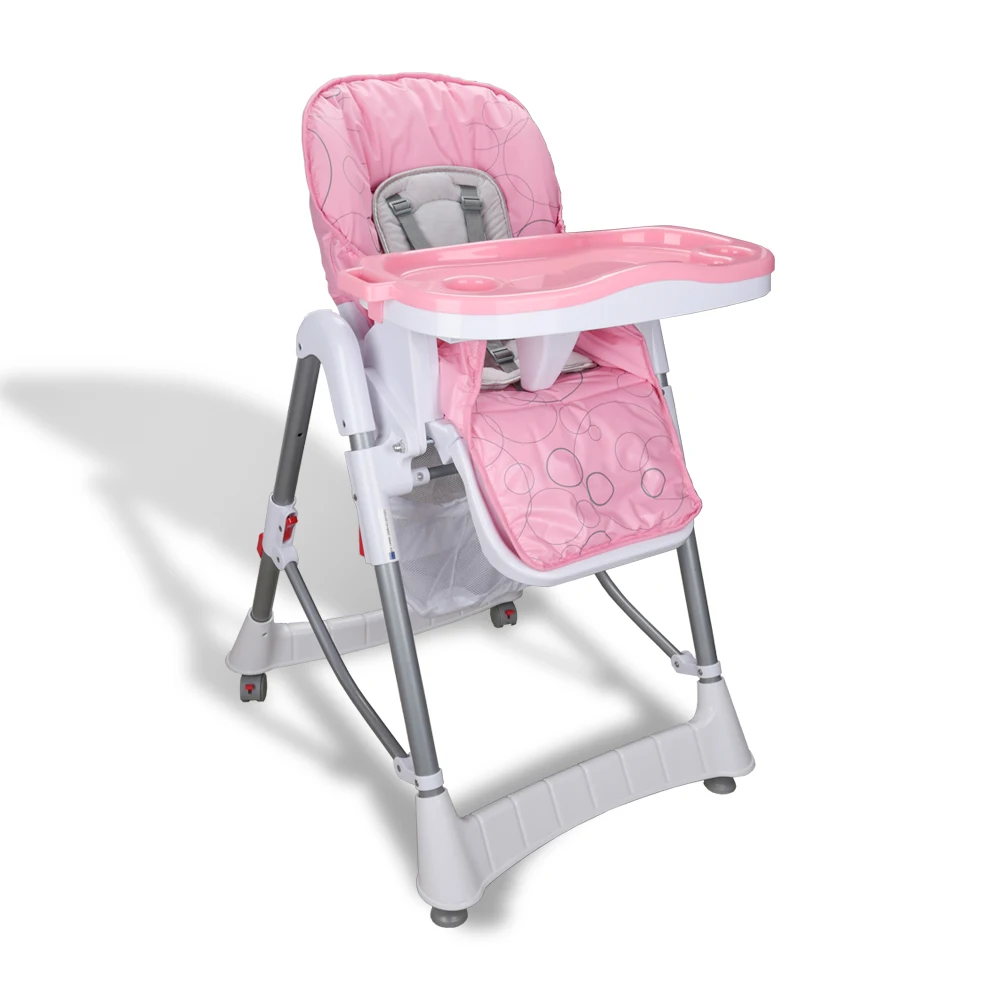 

Baby high chair home for feeding folding high chair with seat belt European safety stand
