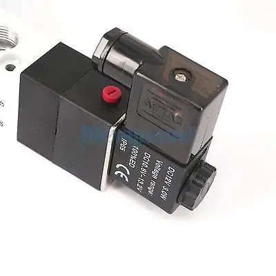 DC12V Воздушный Пневматический электромагнитный клапан 3 Позиция 5 Путь BSPT3/8 "центральный Тип вытяжки 4V330E-10