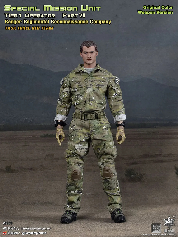 1:6 Специальная миссия часть VII рейнджер набор солдат фигурка игрушечные весы куклы модели мальчиков подарок 12 дюймов