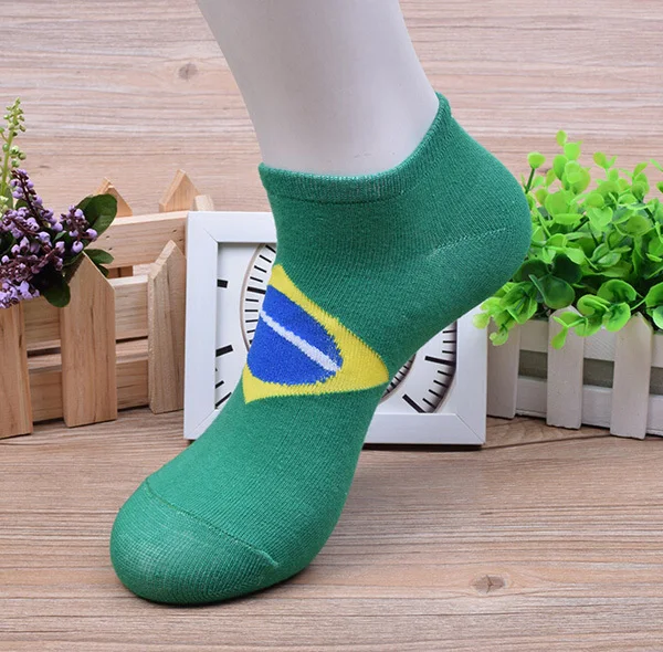 Лидер продаж 5 пара/лот модные аксессуары с национальным флагом Pattern мужские хлопковые носки осень-зима лодка Классическая Повседневное, Meias