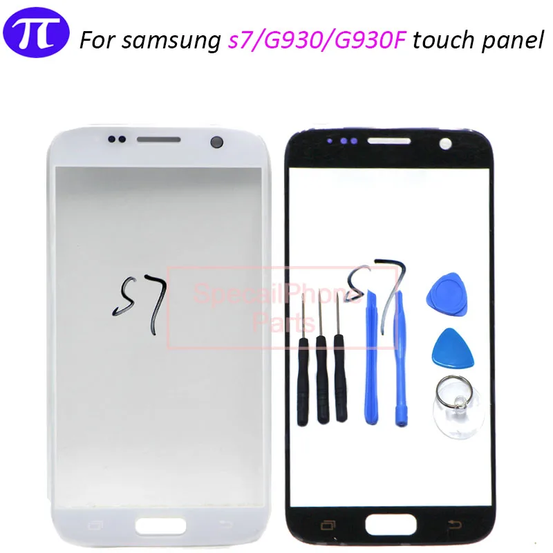 Сенсорный экран для samsung S7 G930 Стекло емкостный Сенсор для samsung S7 G930F Сенсорный экран панель Черный