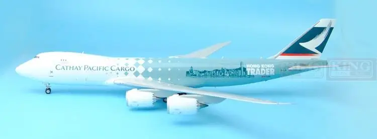 Offer: Wings Special XX2793 JC Hongkong Cathay Pacific B-LJA B747-8F trading house 1:200 commercial jetliners plane model hobby