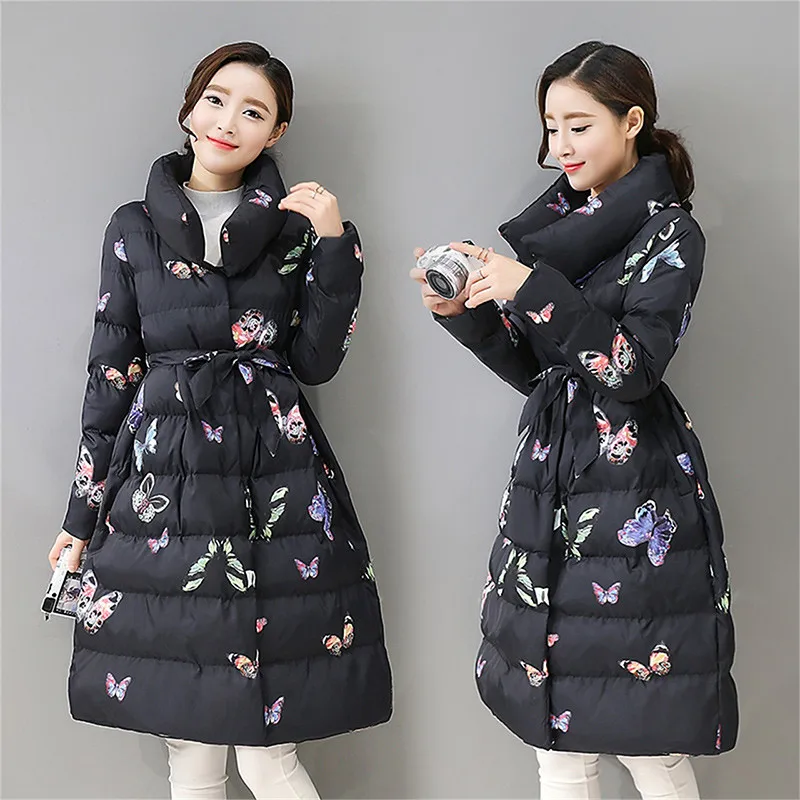 AYUNSUE Parkas Mujer Invierno Женское зимнее пальто с воротником-стойкой женский жакет стеганая Женская парка Abrigo Mujer WXF378
