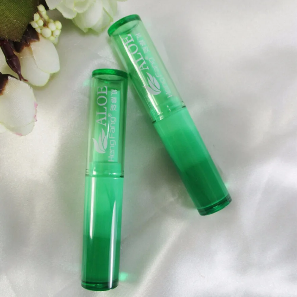 

1Pc Magic Colour Temperature Change Color Aloe Lipstick Moisture Anti-Aging Protection Lip Balm