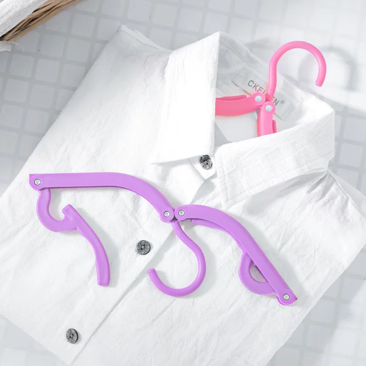 

Multifunctional magic clothes Hangers travelling folding portable Hangers