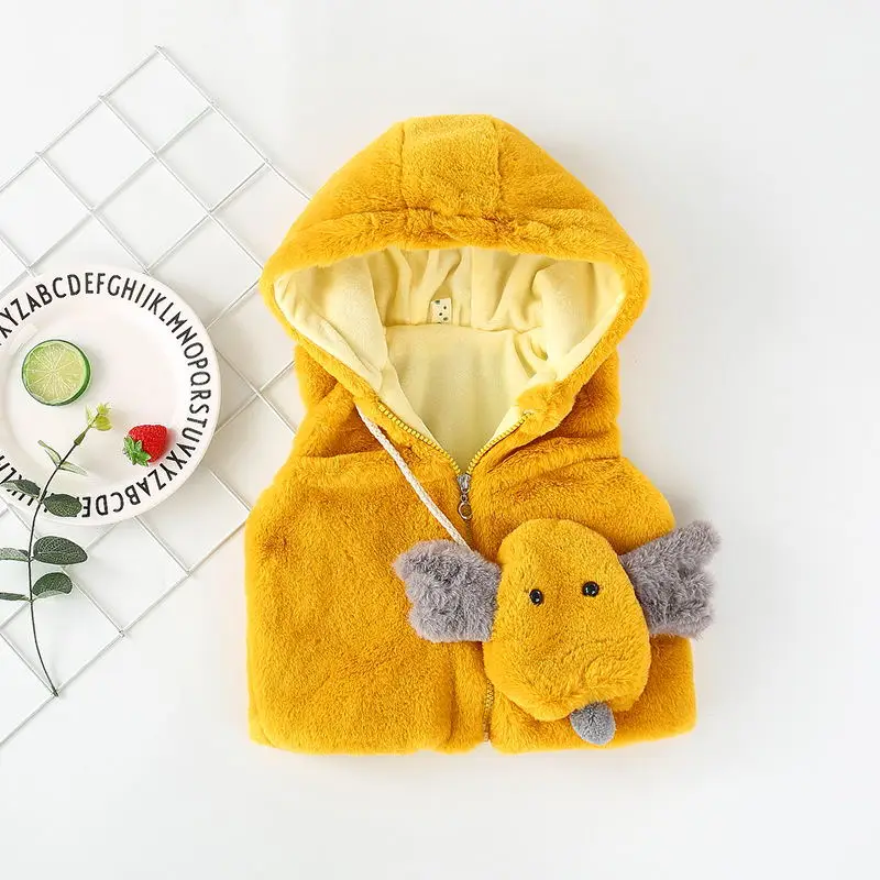 Style 2 Зимние Детские жилеты детский жилет теплая жилетка детская теплая куртка без рукавов хлопчатобумажная одежда для От 1 до 3 лет мальчиков - Цвет: Style 2