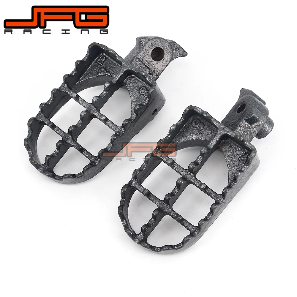 Мотоцикл подножки педали для HONDA XR50R XR70R XR80R XR100R 2000-2005 Для KAWASAKI KLR650 KLR 650 1987-2005