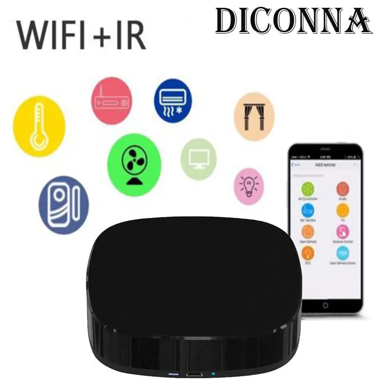Интеллектуальный мини переключатель с Wi Fi беспроводной пульт дистанционного