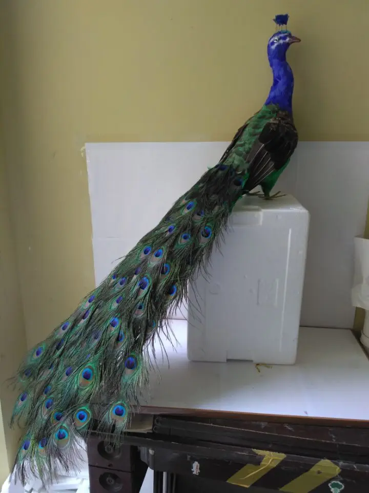 

simulation bird beautiful peacock model,foam&colourful feathers large 120cm handicraft,prop,home garden decoration,gift d2200