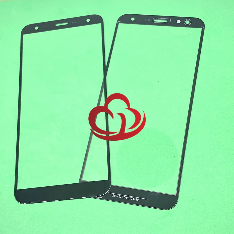 10 шт. Замена ЖК переднего сенсорного экрана Стекло Внешний объектив для LG K40 K12 + Plus