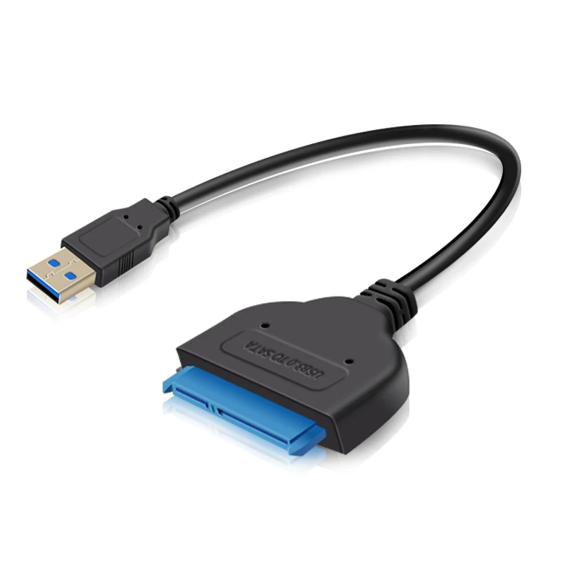 USB 3,0 до 2,5 дюймов SATA III жесткий HD кабель для передачи данных кабель-адаптер с UASP-SATA на USB 3,0 конвертер для SSD/HDD