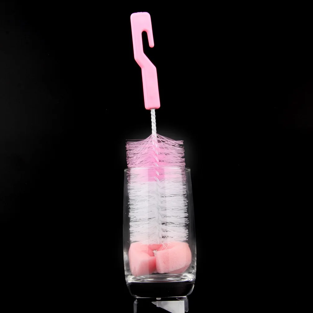 Детское Кормление яснее 360 градусов вращающийся спин губка щетка детская бутылка для комления молоком соска мойка Чистка щетки для чистки