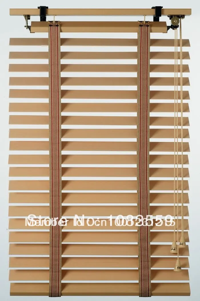 Antique wooden headrail blinds /25/35/50MM wooden