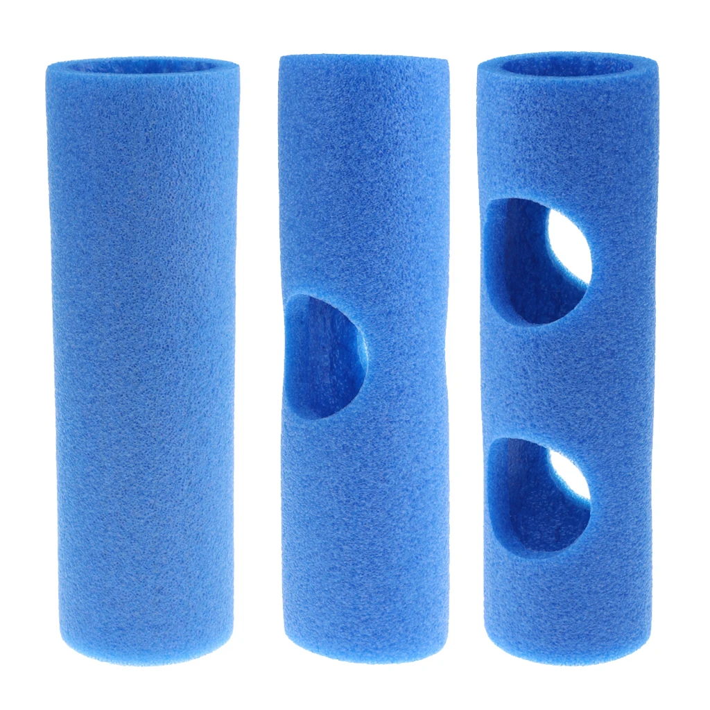 Cross Holed Woggle Noodle Connector Swimming Pool Accessory Training Aids Blue