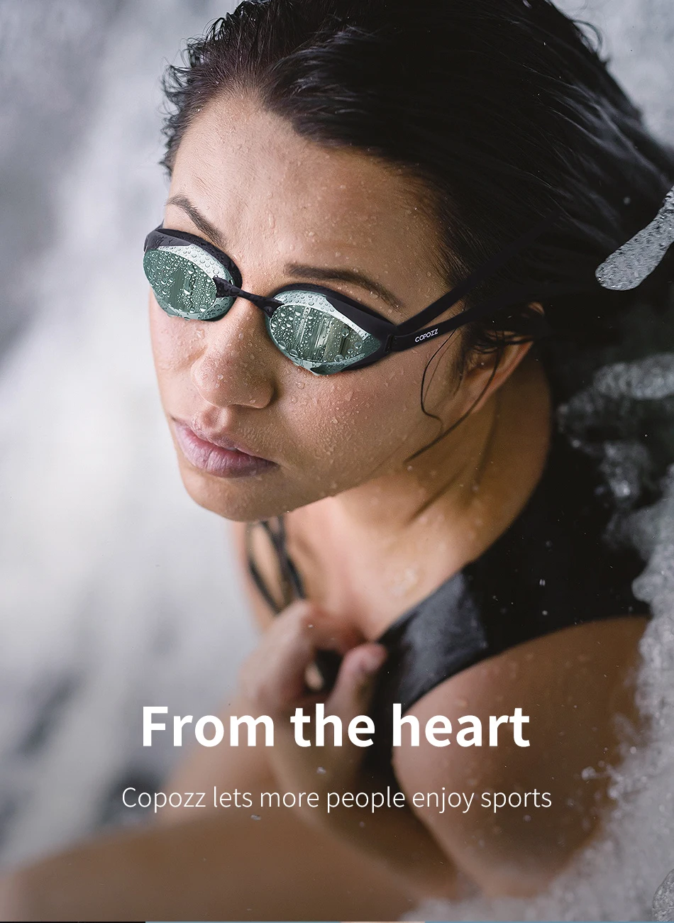 Мужские и женские очки для плавания, анти-туман, защита от ультрафиолета, регулируемые взрослые очки для плавания, профессиональные, гальванические, герметичные, очки для плавания