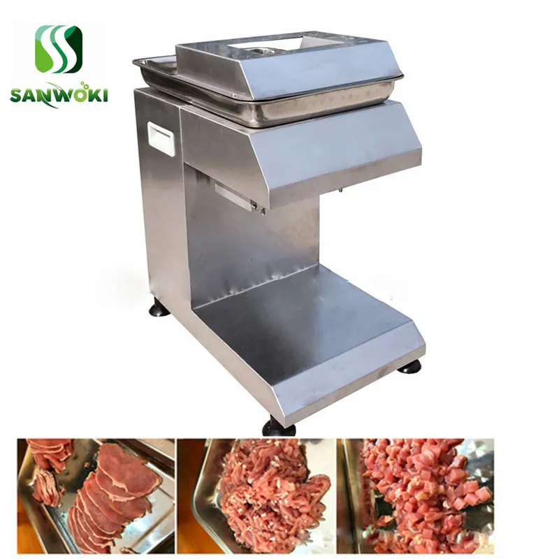 

Commercial Sliced Meat Cutting Machine High Efficient Fresh meat slicer Machine fish cutter machine Meat Shredding Grinder