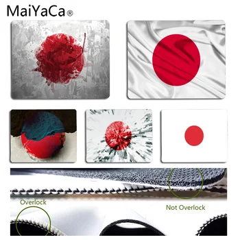 

MaiYaCa 2018 New Flag Of Japan Rubber Mouse Durable Desktop Mousepad Size for 180*220*2mm and 250*290*2mm Mousepad