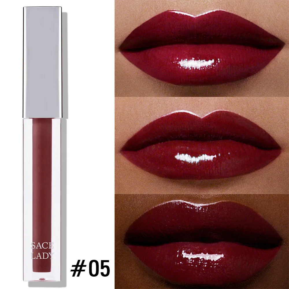 

New Hot High Quality High Shine Lipstick Glitter Lipgloss Tint Makeup Women Makeup Lip Lacquer Sexy MakeUp Moisturizing