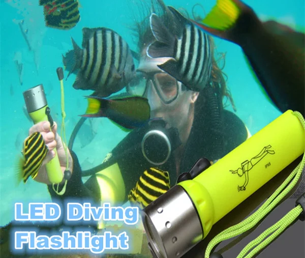 

magnetic control lumens,hand crank waterproof IP68 flash light,led underwater diving flashlight,bright light diving lights