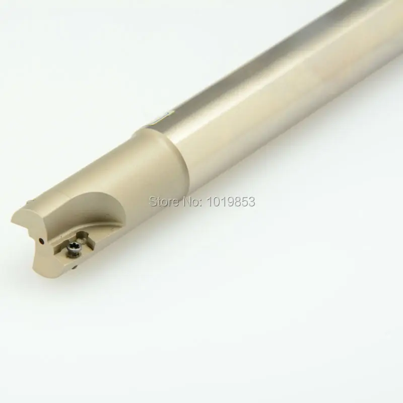 AHU10-16XC16X120L-2T 90 degree right angle indexable end mill milling cutter for JDMT1003 carbide inserts angle-cutter : image AHU10-16XC16X120L-2T 90 degree right angle indexable end mill milling cutter for JDMT1003 carbide inserts angle-cutter