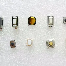 250 шт. 10 типов тактильная нажимная кнопка переключатель автомобильных ключей Кнопка пульта микропереключатель для hyunda Kia vw Toyota Buick