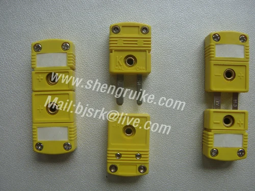 

Flat Pin Miniature K type Thermocouple Connector