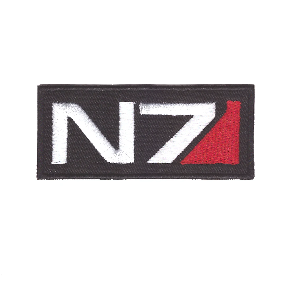 Mass Effect Game N7 тактическая нашивка с вышитым логотипом новая неиспользованная низкая цена