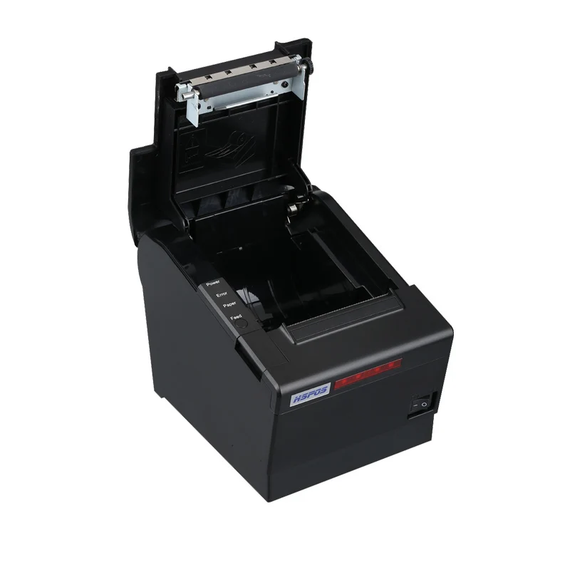 Беспроводной 80 мм pos термопринтер bluetooth интерфейс Чековая печатная машина может поддерживать opos с бипером