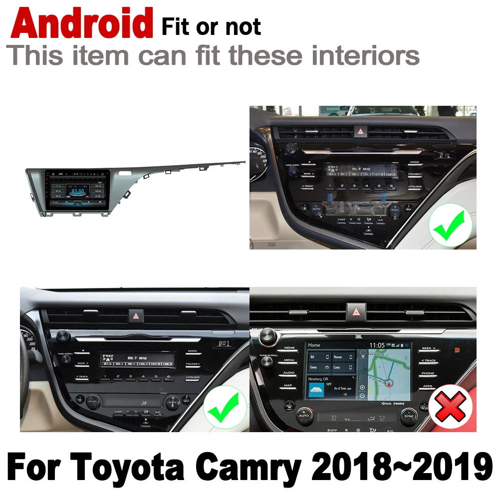 ZaiXi 2 din Автомобильный dvd-плеер Android плеер для Toyota Camry~ 10,1 дюймов gps навигационный плеер мультимедийная система