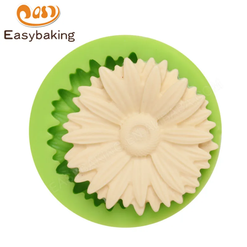 ES-4019 Flower Fondant Mould Silicone Molds for Cake Decorating